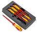 Jeu de 6 tournevis 1000v KNIPEX - 00 20 12 V01