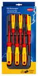 Assortiment de 6 tournevis isolés 1000V - SLIM - Fente et PlusMinus KNIPEX - 002012V05