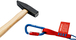 2 mousquetons pour système antichute KNIPEX - 00 50 03 T BK