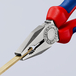 Pince universelle 180mm chrome sur carte KNIPEX - 03 05 180 SB