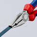 Pince universelle 180mm chrome sur carte KNIPEX - 03 05 180 SB