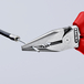 Pince univers. 1/2 ronde 145mm antichute KNIPEX - 08 22 145 T BK