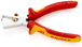 Pince à dénuder avec ressort d'ouverture universel 160mm chrome 1000V KNIPEX - 11 06 160