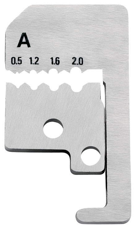 Lot de lames pour pince à dénuder de précision avec couteaux de forme 12 11 180 KNIPEX - 1219180