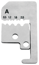 Lot de lames pour pince à dénuder de précision avec couteaux de forme 12 11 180 KNIPEX - 1219180