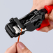 Pince a denuder avec 2 couteaux de forme KNIPEX - 12 21 180 EAN