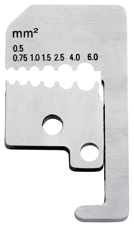 Lot de lames pour pince à dénuder de précision avec couteaux de forme 12 21 180 KNIPEX - 1229180