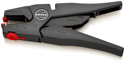 Pince a denuder auto ajustable 2,5-16² KNIPEX - 12 50 200
