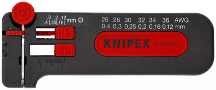 Outil a denuder pt modele 0,12-0,4mm² KNIPEX - 12 80 040 SB