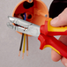 Pince degainer acces diffi. chrome 1000v KNIPEX - 13 46 165 SB