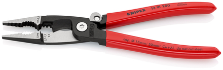 Pince multifonction gaine pvc ressort sb KNIPEX - 13 91 200 SB