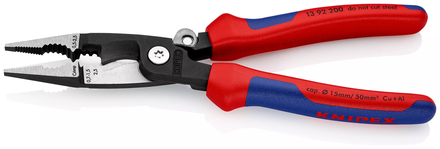 Pince multifonction bimatiere ressort KNIPEX - 13 92 200