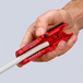 Outil degainer univ. ø8-13mm +couteau KNIPEX - 16 85 125 SB