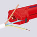 Outil à dégainer universel pour câbles ø8-13mm KNIPEX - 16 90 130 SB