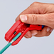 Outil universel à dégainer pour gaucher Ergostrip KNIPEX - 16 95 02 SB
