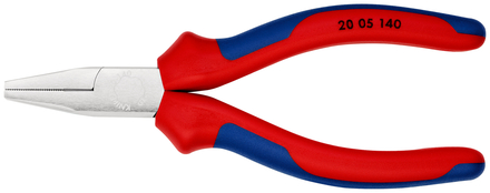 Pince a becs plats 140mm chrome KNIPEX - 20 05 140