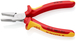 Pince a becs plats 160mm chrome 1000v KNIPEX - 20 06 160
