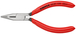 Pince a bec 1/2 rond 125mm av. tranchant KNIPEX - 25 01 125