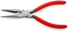 Pince a bec 1/2 rond 160mm av. tranchant KNIPEX - 25 01 160