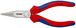 Pince a bec 1/2 rond 160mm av. tranchant KNIPEX - 25 02 160