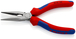 Pince a bec 1/2 rond 160mm av. tranchant KNIPEX - 25 02 160