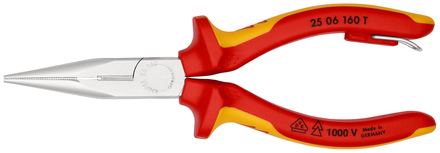 Pce bec 1/2rd 160mm chr. 1000v antichute KNIPEX - 25 06 160 T