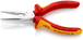 Pince radio bec 1/2 rd 160mm chr. 1000v KNIPEX - 25 06 160