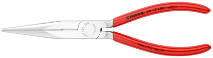 Pince a becs 1/2 ronds 200mm chrome KNIPEX - 26 13 200