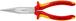 Pince becs 1/2 ronds 200mm chrome 1000v KNIPEX - 26 16 200 SB