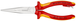Pce bec 1/2 rond 200mm chr 1000v antich KNIPEX - 26 16 200 T BK