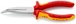 Pince demi-ronde avec tranchant bec de cigogne 40° 1000v KNIPEX - 26 26 200