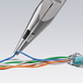 Pince telephone 1/2 ronde avc coupe fils KNIPEX - 27 01 160