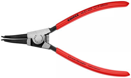 Pince 185mm pour circlips extérieurs 19-60mm 45° KNIPEX - 46 31 A22