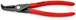 Pince pour circlips intérieurs coudée à 90° de 40 à 100mm - 210mm - Gainage PVC KNIPEX - 4821J31SB
