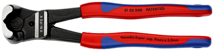 Pince cpte devant forte demult. 200mm KNIPEX - 61 02 200
