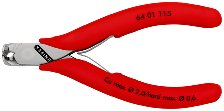 Pince coupante devant 115mm electro 90° KNIPEX - 64 01 115
