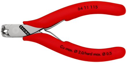 Pince coupte devant 115mm electro a ras KNIPEX - 64 11 115