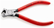 Pince coupante de devant pour mécanicien 130mm - Gainage PVC - Tête polie KNIPEX - 6901130