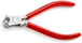 Pince coupante de devant pour mécanicien 130mm - Gainage PVC - Chromée KNIPEX - 6903130