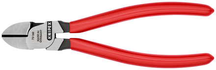 Pince coupante de côté 160mm gaine pvc KNIPEX coupe acier Ø 3mm - 70 01 160