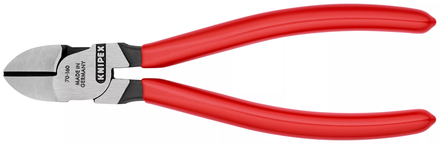 Pince coupante de côté 160mm gaine pvc KNIPEX coupe acier Ø 3mm - 70 01 160