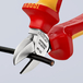 Pince coupante cote 140mm chrome 1000v KNIPEX - 70 06 140