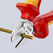 Pince coupante cote 140mm chrome 1000v KNIPEX - 70 06 140