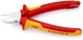 Pce cpte cote 180mm chrome 1000v antich KNIPEX - 70 06 180 T BK