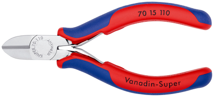 Pince cpte cote 110mm chrome av ressort KNIPEX - 70 15 110