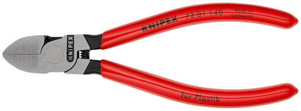 Pince coupante cote pr plastique 140mm KNIPEX - 72 01 140