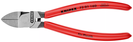 Pince coupante cote pr plastique 160mm KNIPEX - 72 01 160