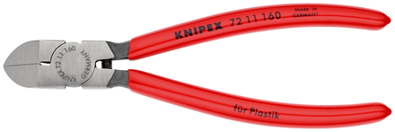 Pince cpte pour cote plastique 160mm 45° KNIPEX - 72 11 160 SB