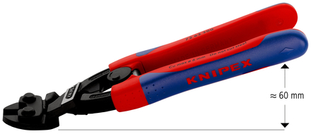 Pince coupante 200mm pr plastique a ras KNIPEX - 72 62 200