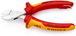 Pce cpte cote x-cut® 160mm chrom 1000v t KNIPEX - 73 06 160 T BK